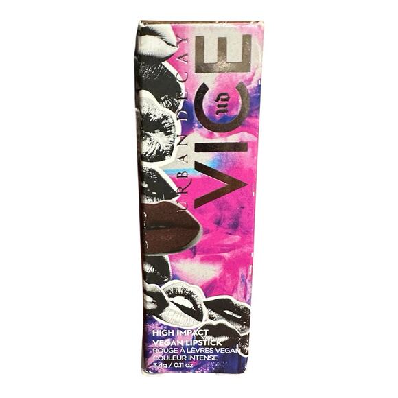 URBAN DECAY VICE HIGH IMPACT VEGAN LIPSTICK ICED AMERICANO CREAM 0.11 OZ NWB - Picture 1 of 3